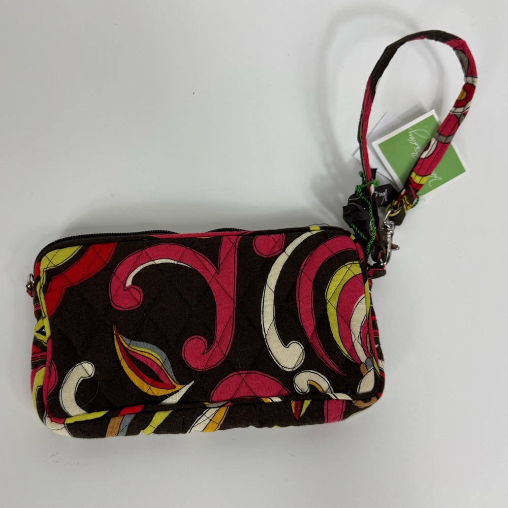Vera Bradley Puccini All in One Zip Around Wristlet ID/Coin Wallet‎ NWT - Picture 4 of 8